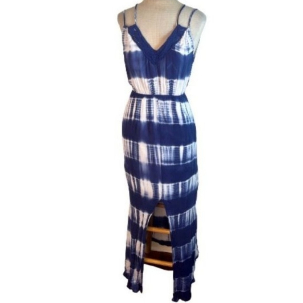 Tie dye maxi dress